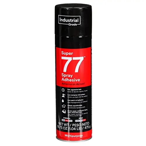 3M Super 77 multipurpose spray adhesive can