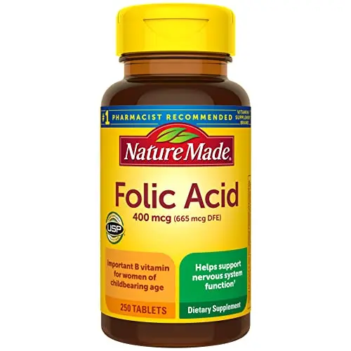 Simple & trusted folic acid supplement