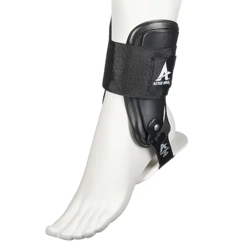 Quick-fit brace with rigid bilateral hinged support