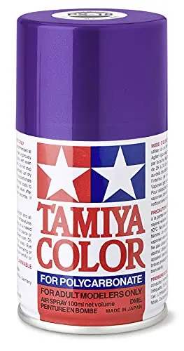 Tamiya metallic purple spray paint for pinewood derby cars