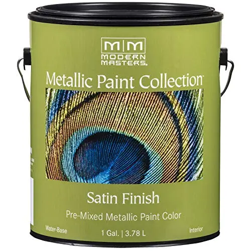 Modern Masters Pearl White metallic paint in gallon size