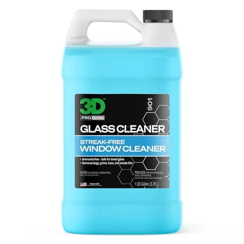 3D Glass Cleaner gallon container for professional use