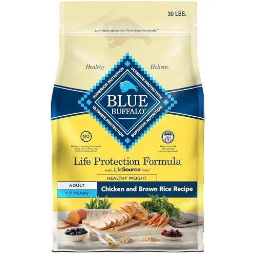 Chicken & Brown Rice Recipe, Life Protection Formula