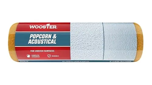 Wooster popcorn ceiling paint roller for textured walls