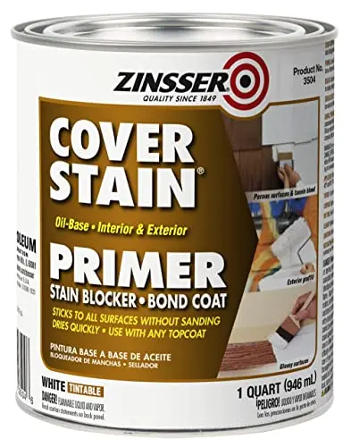 Zinsser Cover-Stain oil-based primer can