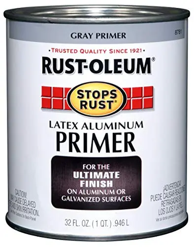 Rust-Oleum Stops Rust Aluminum Flat Primer can
