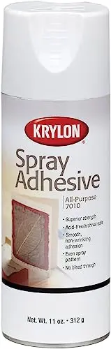 Krylon all-purpose spray adhesive can
