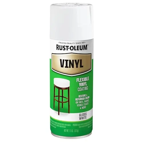 Rust-Oleum Vinyl Spray Paint for flexible upholstery applications