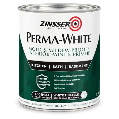Mold & Mildew-Proof Eggshell Bathroom Paint