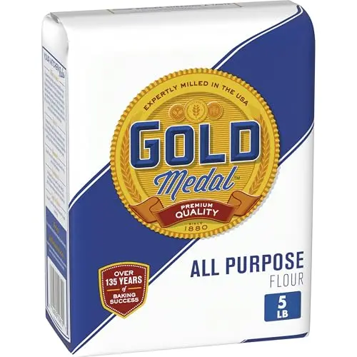 Gold Medal all purpose flour in 5 pound bag