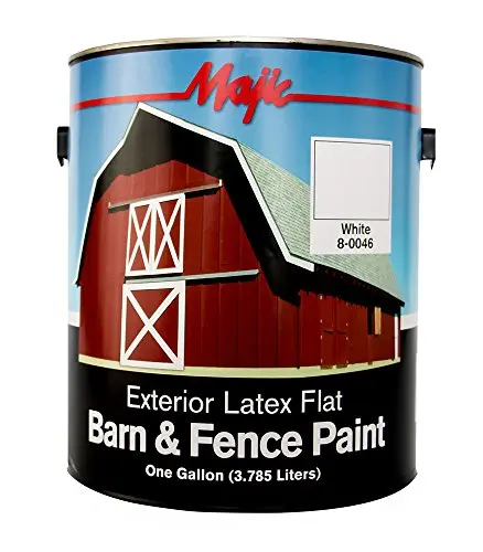MAJIC Barn & Fence Paint in white color