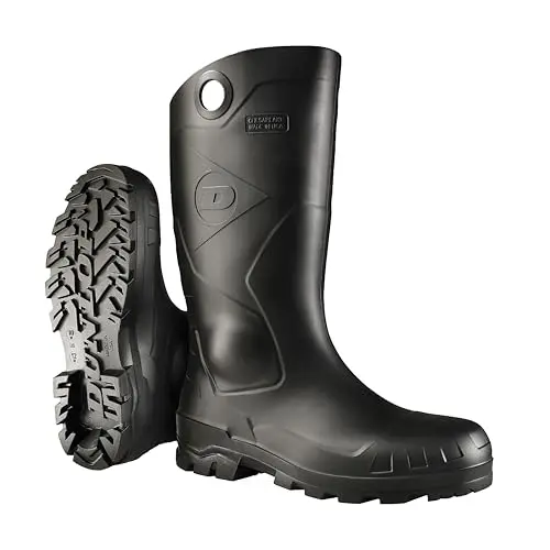 Lightweight PVC, 100% Waterproof, Durable Farm Boots