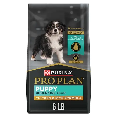 High Protein Dry Puppy Food, Chicken and Rice Formula