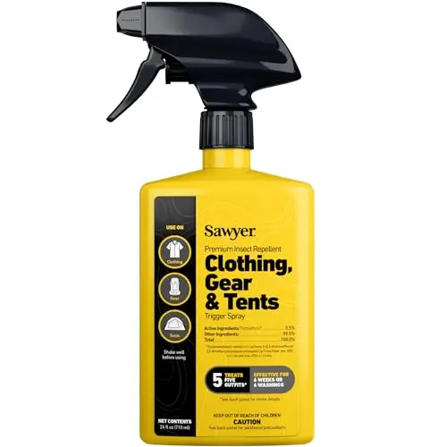 Long-lasting, no-stain tick & mosquito protection