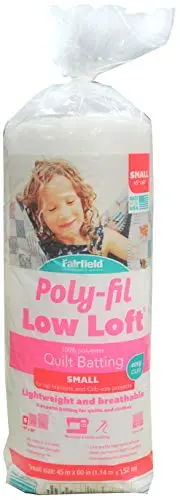 Fairfield Poly-Fil Low-Loft batting for quilting projects