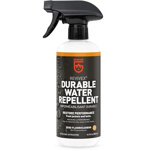 Reliable water repellency for outdoor clothing