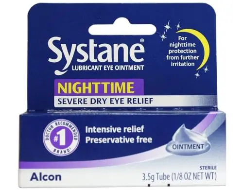 Long-lasting nighttime relief, preservative-free