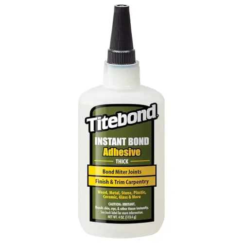 Titebond Instant Bond Thick Adhesive in gel form