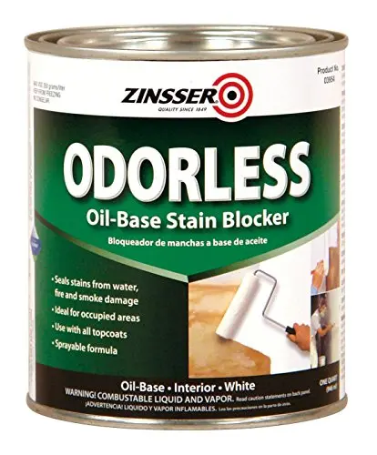 Zinsser odorless oil-based primer can