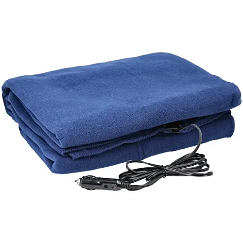 12V Portable Electric Throw for Car, Truck, or SUV