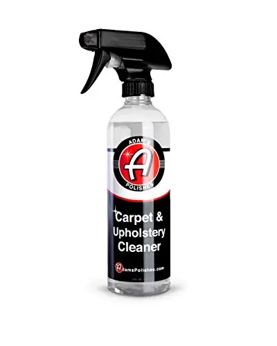Adam's Polishes carpet and upholstery cleaner bottle