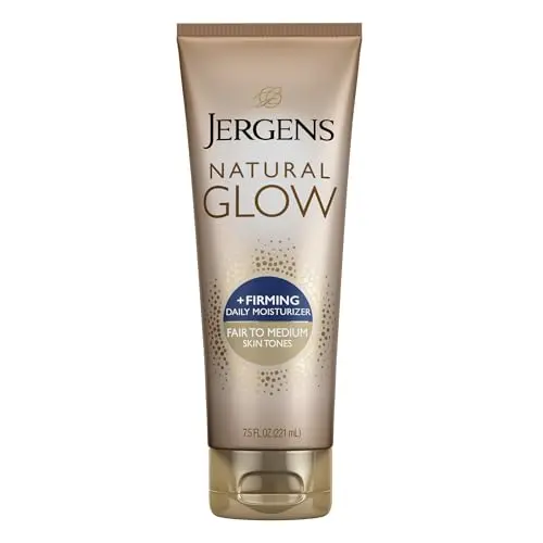 Firming self-tan lotion for fair to medium skin