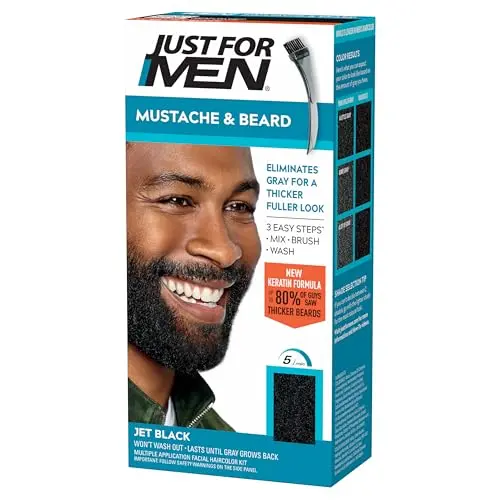Jet Black, Biotin & Aloe, 5-Minute Gel