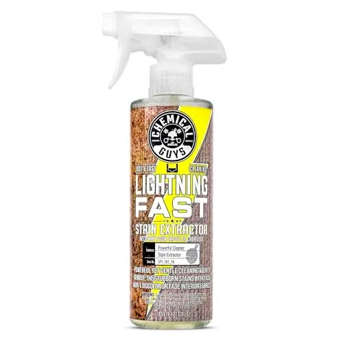 Chemical Guys Lightning Fast stain remover bottle with fresh scent