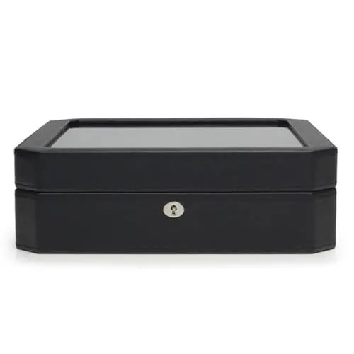 10-Slot Vegan Leather Storage Case