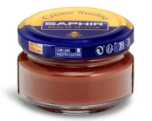 Beeswax Cream for Leather Products - Brown