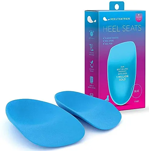 Firm Orthotic Heel Inserts for Plantar Fasciitis