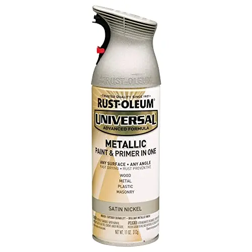 Rust-Oleum Universal Metallic Satin Nickel Spray Paint