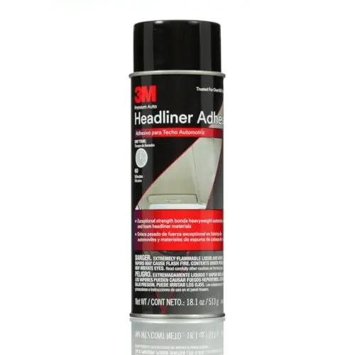 3M headliner and fabric adhesive can