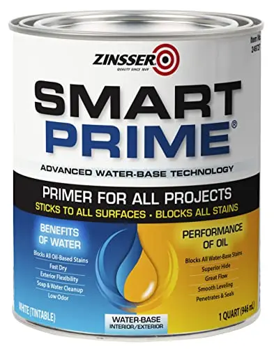 Zinsser Smart Prime water-based primer can