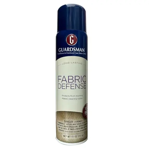 Guardsman fabric protection spray bottle with blue label