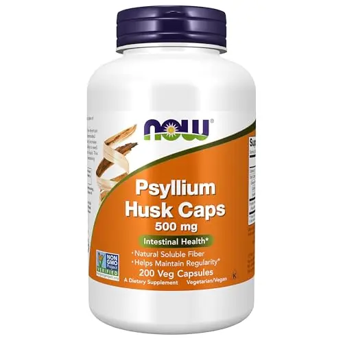 Natural Soluble Fiber, Non-GMO, 200 Veg Capsules