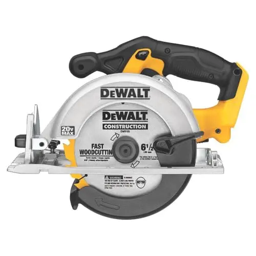 DEWALT 20V MAX cordless circular saw with 6-1/2 inch blade