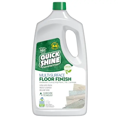 Quick Shine floor finish and cleaner for ceramic tile