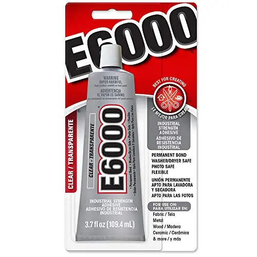 E6000 industrial strength craft adhesive tube