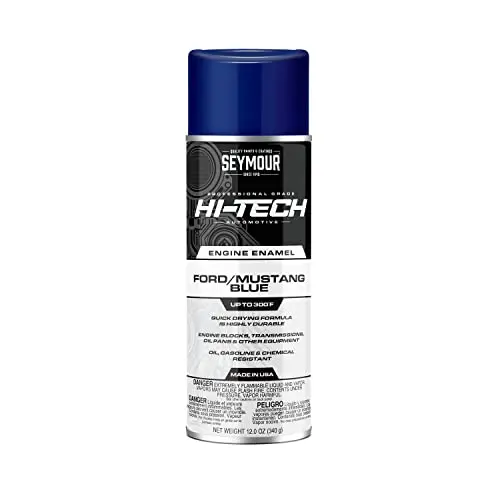 Seymour Hi-Tech Engine spray paint can in Ford Blue