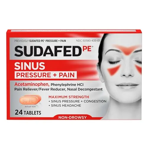 Maximum Strength, Non-Drowsy, Acetaminophen & Phenylephrine