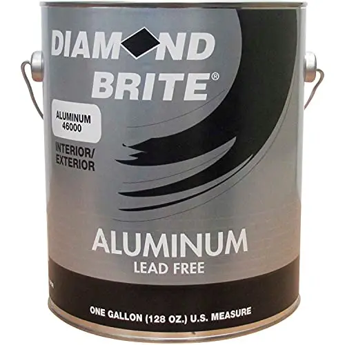 Diamond Brite 1-Gallon Aluminum Paint can