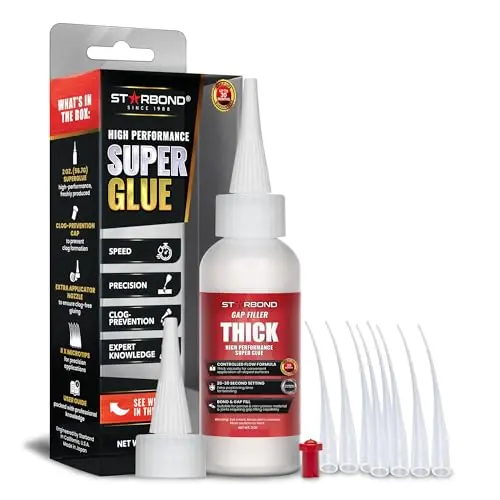 Starbond thick CA glue for woodworking gap filling