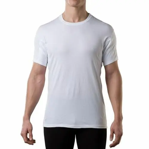 Ultimate sweat-blocking undershirt with built-in pads
