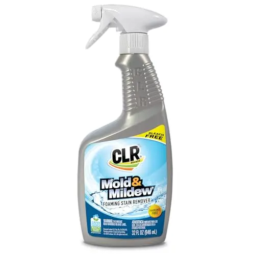 CLR mold and mildew remover spray for multiple fabric surfaces