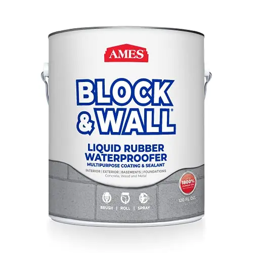Ames liquid rubber waterproof coating for concrete