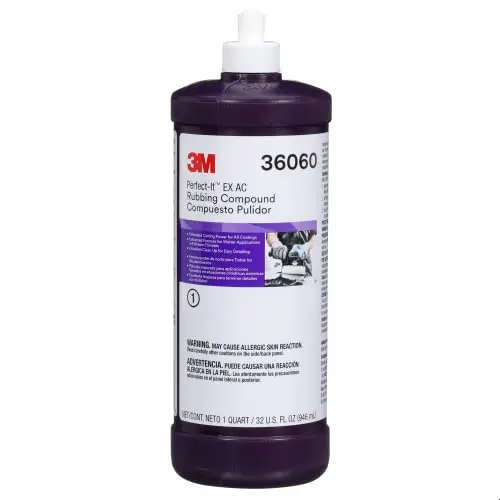 3M Perfect-It EX AC Rubbing Compound bottle