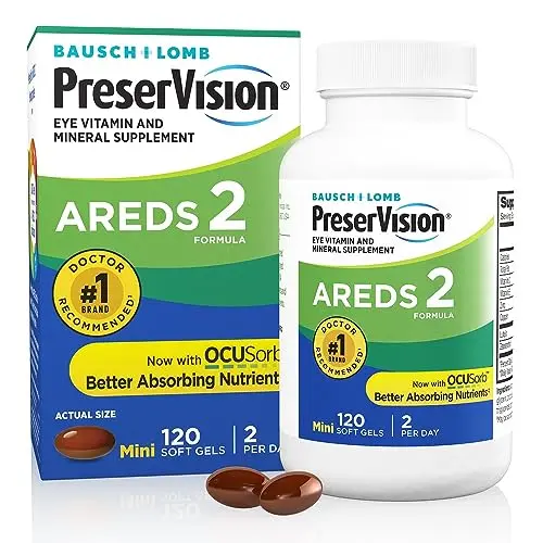 Lutein & Zeaxanthin Softgels by Bausch + Lomb