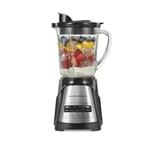 Wave Action, 40 Oz Glass Jar, 12 Functions