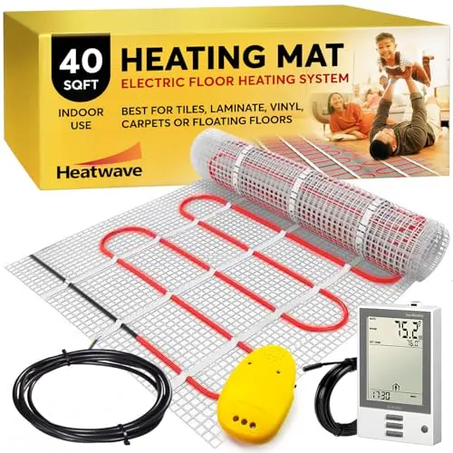 Programmable Mat Kit for Tile, 40 sqft